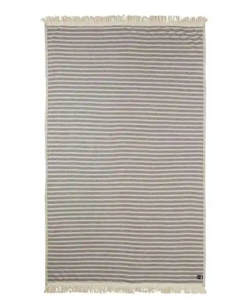 J. America 8691 Baja Blanket - Natural Charcoal - Dark Gray / one Size Fits Most