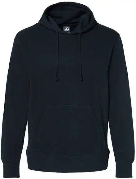 J. America 8706 Ripple Fleece Hooded Sweatshirt - Navy