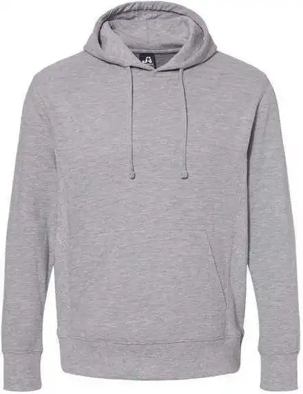 J. America 8706 Ripple Fleece Hooded Sweatshirt - Oxford