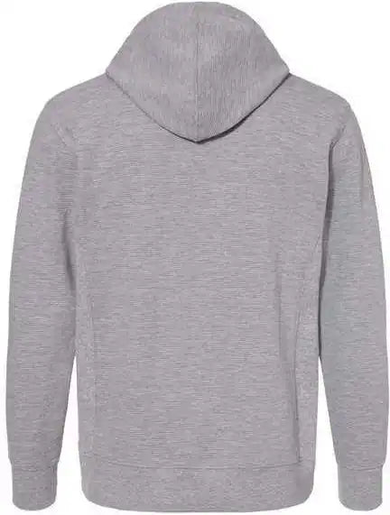 J. America 8706 Ripple Fleece Hooded Sweatshirt - Oxford