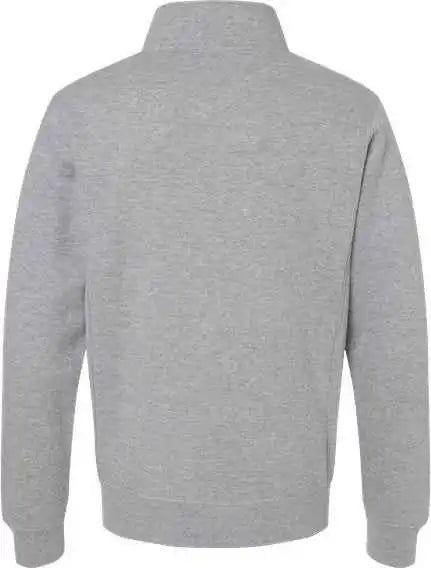 J. America 8717 Heavyweight Fleece Quarter-zip Sweatshirt - Oxford