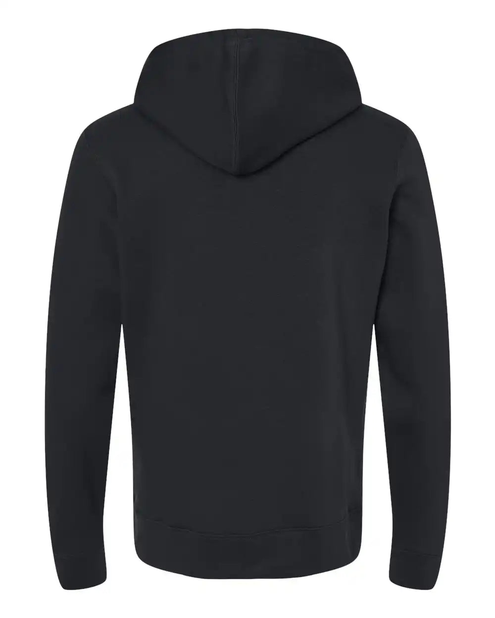 J. America 8720 Btb Fleece Hooded Sweatshirt - Black - s