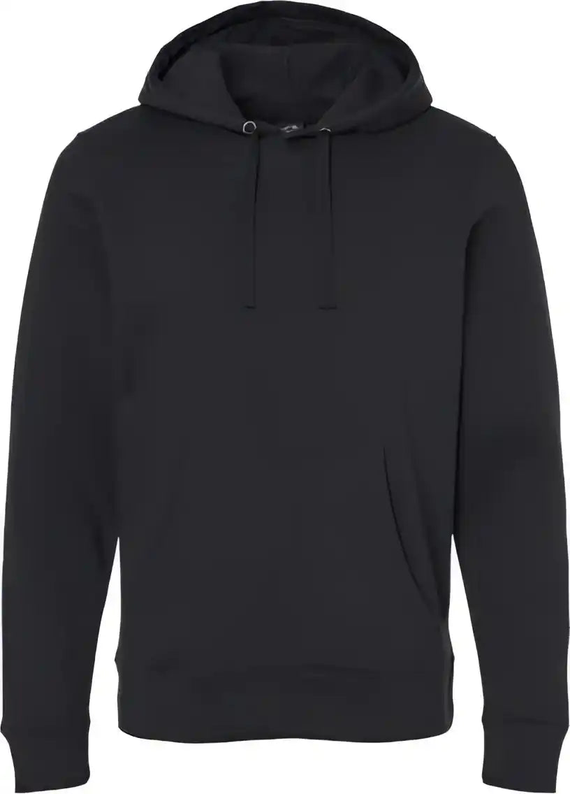 J. America 8720 Btb Fleece Hooded Sweatshirt - Black