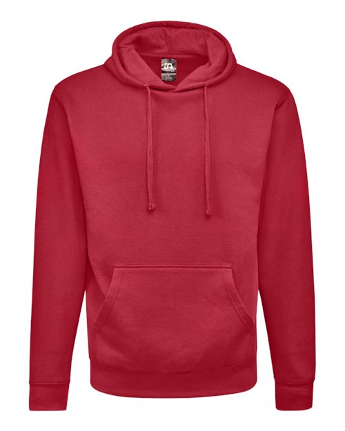 J. America 8720 Btb Fleece Hooded Sweatshirt - Cardinal