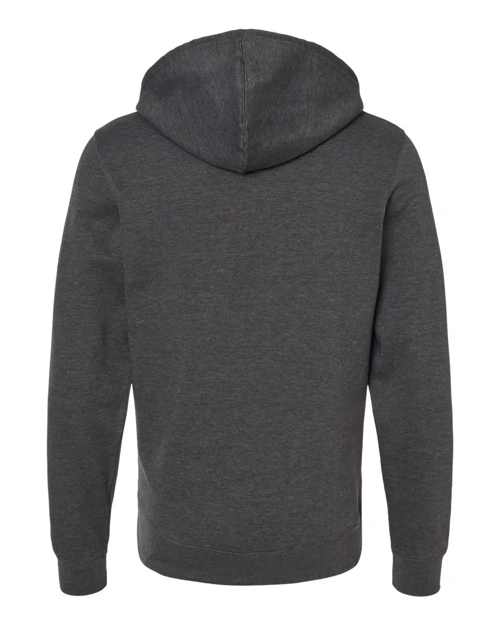 J. America 8720 Btb Fleece Hooded Sweatshirt - Charcoal Heather