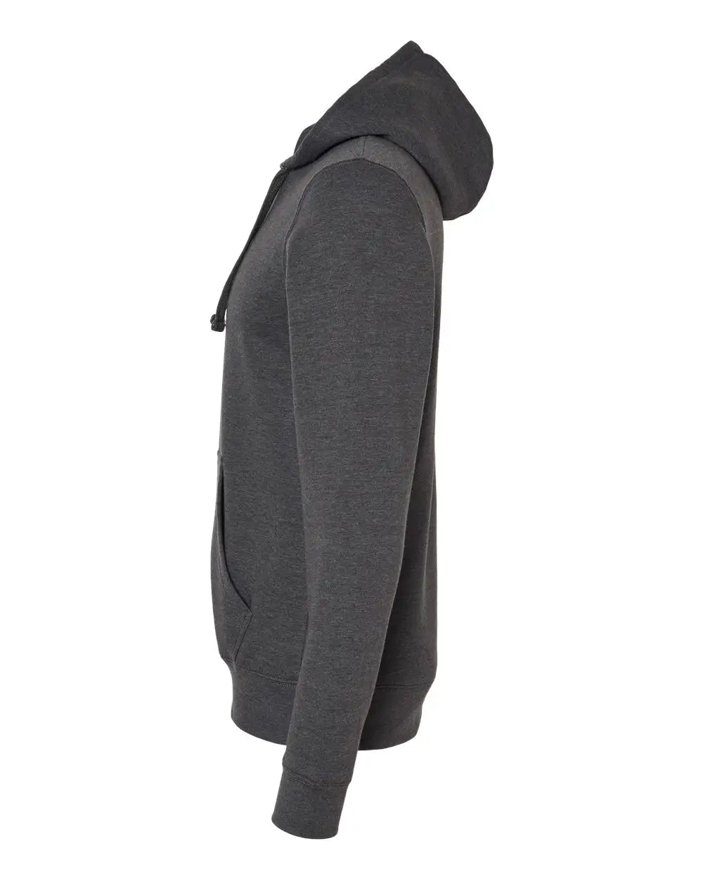 J. America 8720 Btb Fleece Hooded Sweatshirt - Charcoal Heather