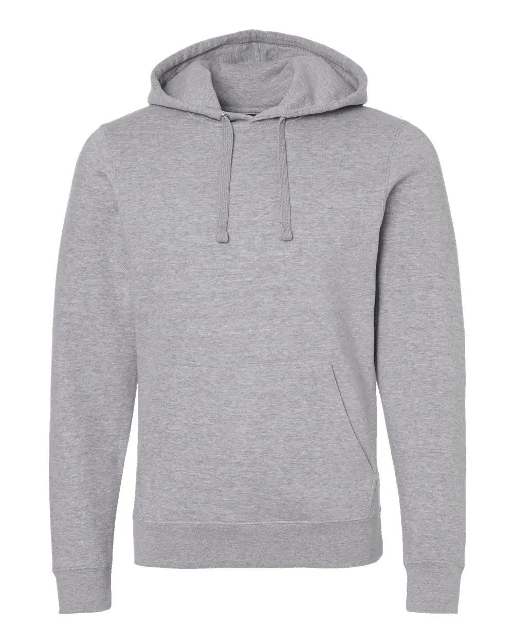 J. America 8720 Btb Fleece Hooded Sweatshirt - Oxford - Gray / s