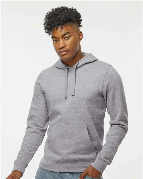 J. America 8720 Btb Fleece Hooded Sweatshirt - Oxford