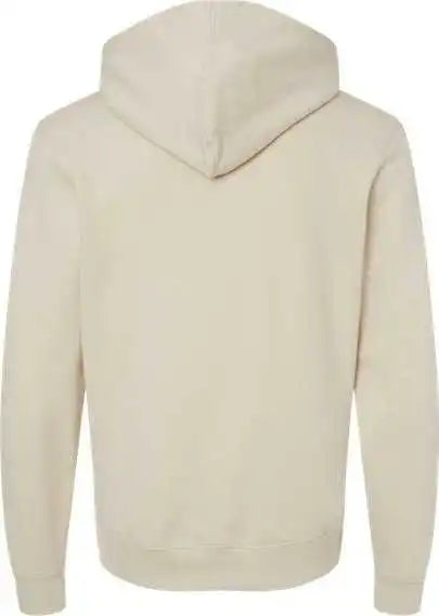 J. America 8720 Btb Fleece Hooded Sweatshirt Oyster
