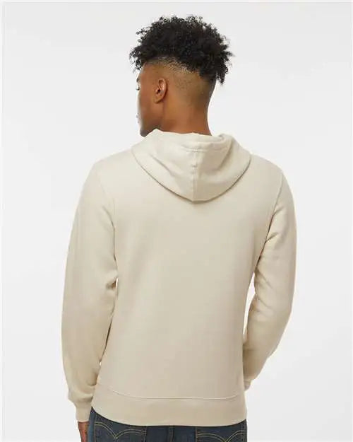 J. America 8720 Btb Fleece Hooded Sweatshirt - Oyster