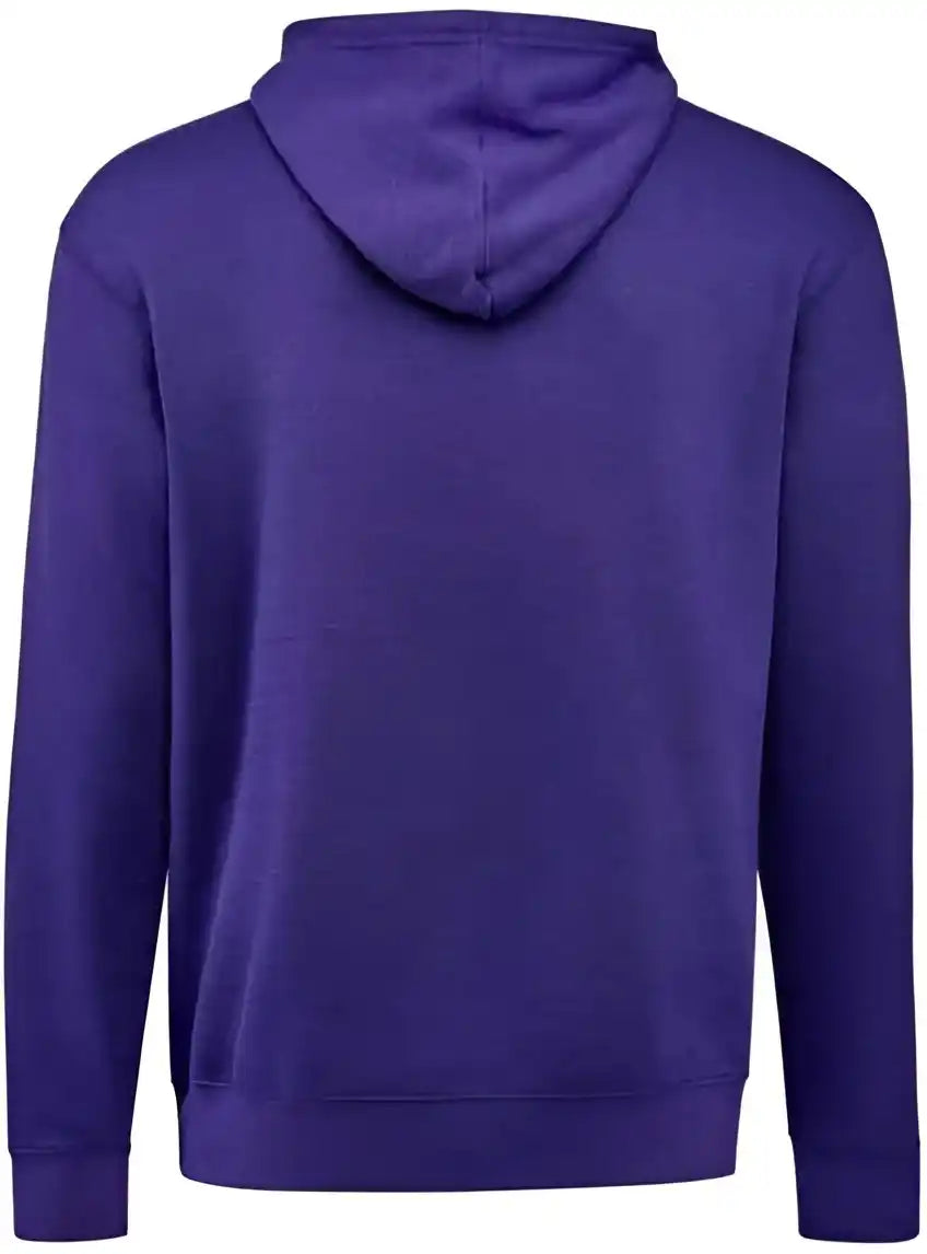 J. America 8720 Btb Fleece Hooded Sweatshirt Purple