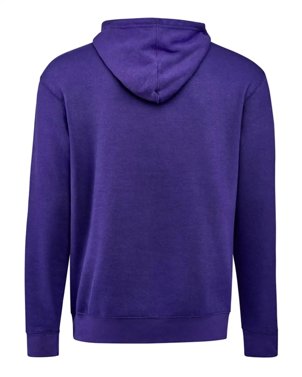J. America 8720 Btb Fleece Hooded Sweatshirt - Purple