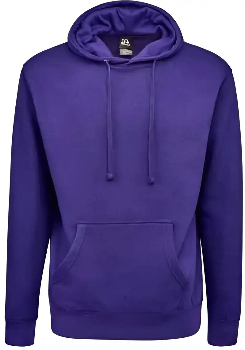 J. America 8720 Btb Fleece Hooded Sweatshirt Purple