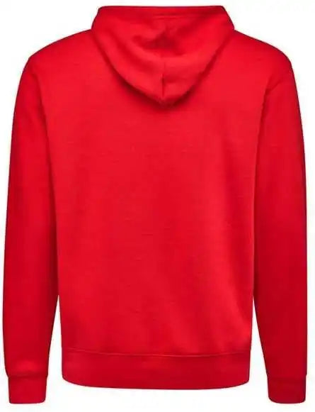J. America 8720 Btb Fleece Hooded Sweatshirt - Red