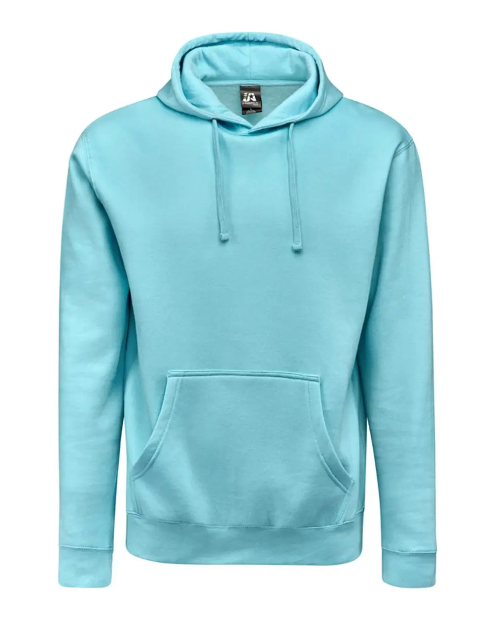 J. America 8720 Btb Fleece Hooded Sweatshirt - Sky - Columbia Blue / s