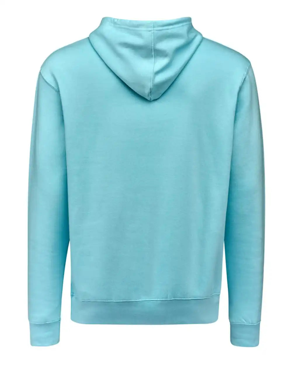 J. America 8720 Btb Fleece Hooded Sweatshirt - Sky - s