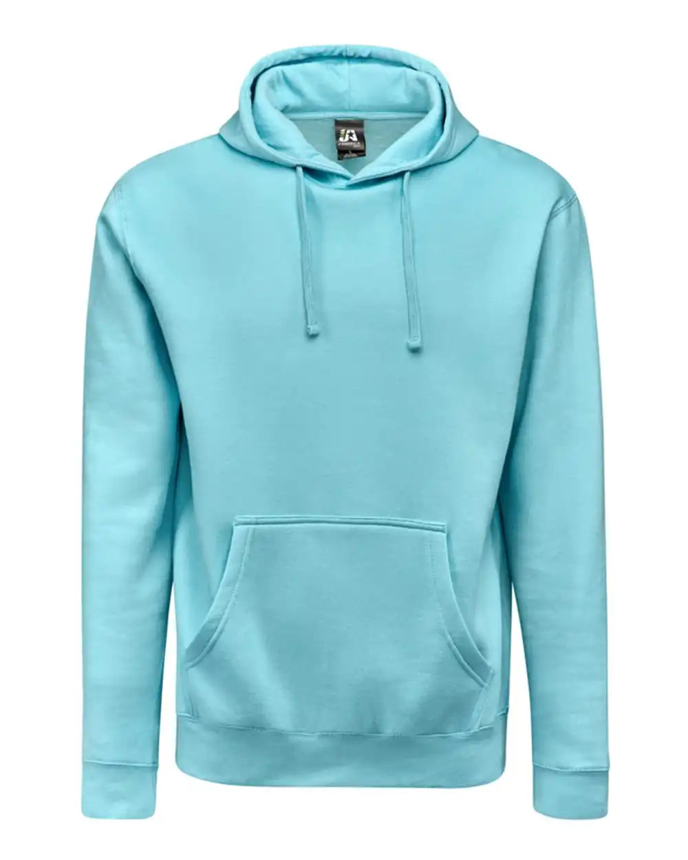 J. America 8720 Btb Fleece Hooded Sweatshirt - Sky - s