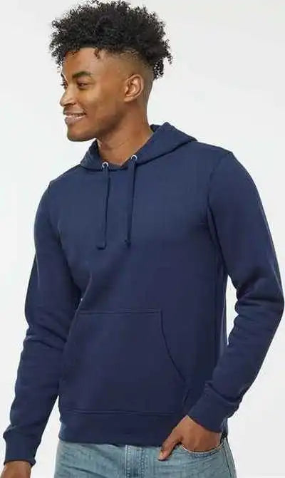 J. America 8720 Btb Fleece Hooded Sweatshirt True Navy
