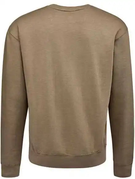 J. America 8721 Btb Fleece Crewneck Sweatshirt - Desert