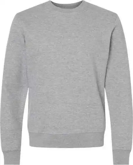 J. America 8721 Btb Fleece Crewneck Sweatshirt Oxford