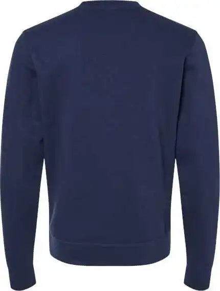 J. America 8721 Btb Fleece Crewneck Sweatshirt - True Navy