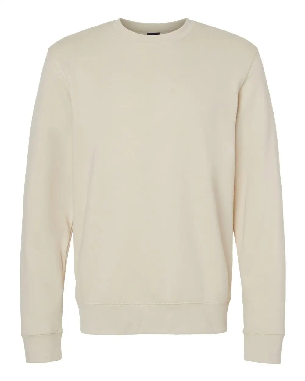 J. America 8721a Btb Fleece Crewneck Sweatshirt - 8721 - Oyster - Adult s