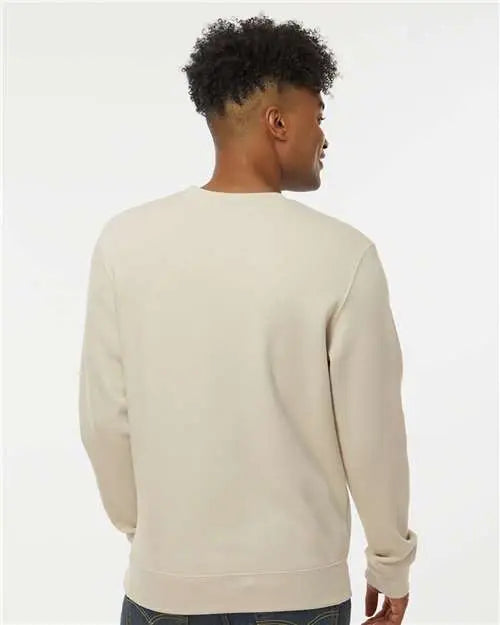 J. America 8721a Btb Fleece Crewneck Sweatshirt - 8721 - Oyster