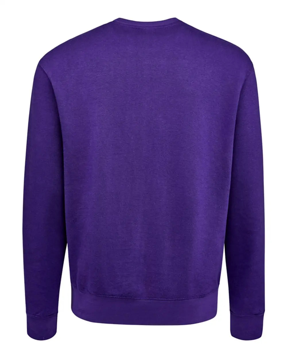 J. America 8721a Btb Fleece Crewneck Sweatshirt - 8721 - Purple