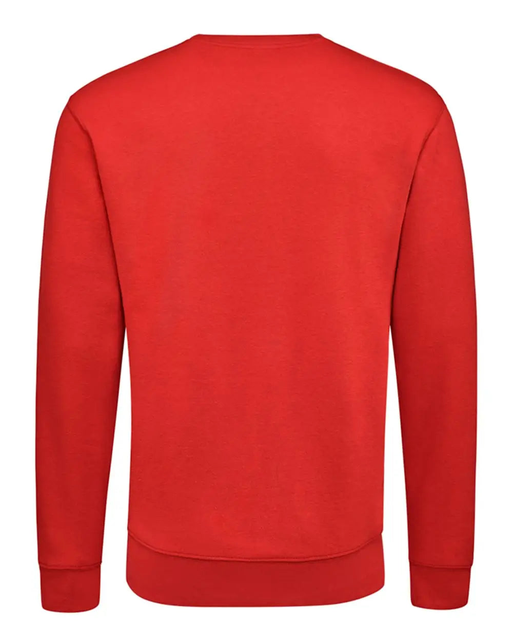 J. America 8721a Btb Fleece Crewneck Sweatshirt - 8721 - Red