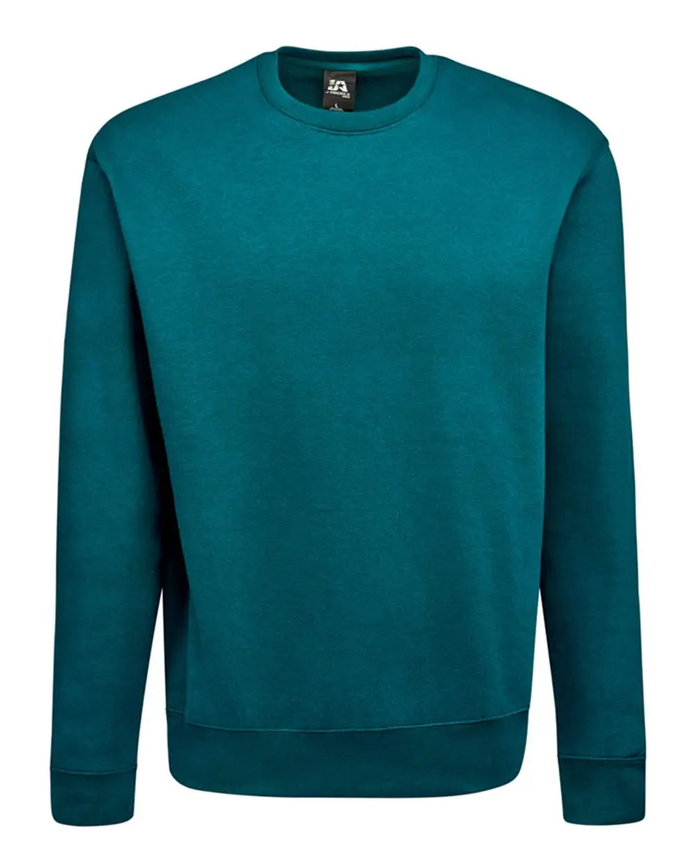 J. America 8721a Btb Fleece Crewneck Sweatshirt - 8721 - Storm - Adult s
