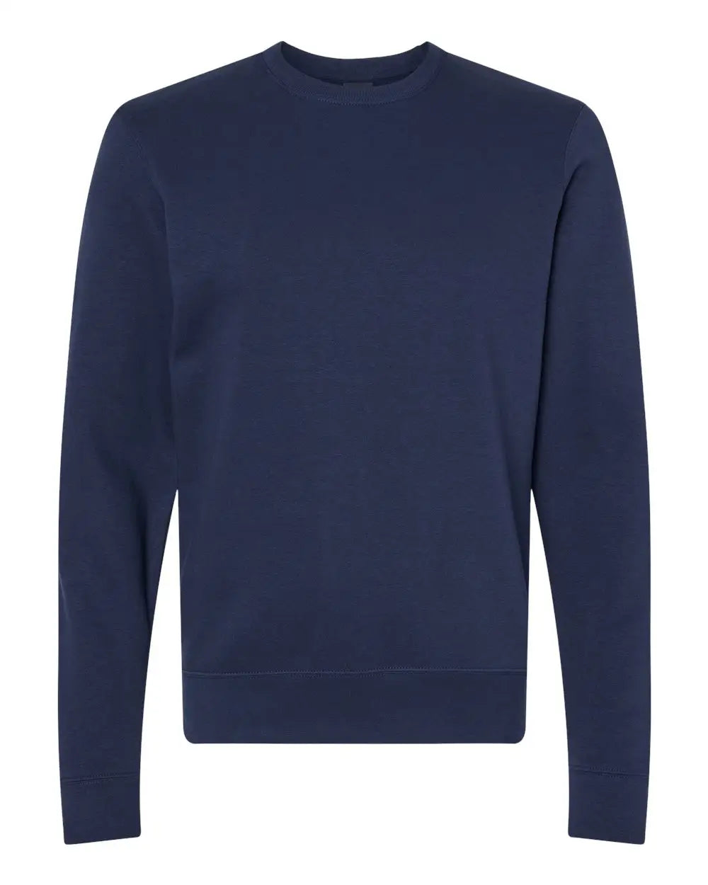 J. America 8721a Btb Fleece Crewneck Sweatshirt - 8721 - True Navy - Adult s