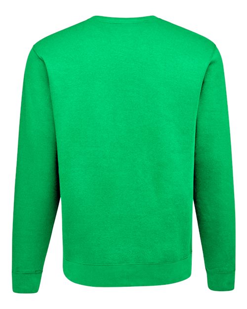 J. America 8721a Btb Fleece Crewneck Sweatshirt - Kelly