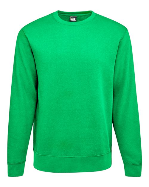 J. America 8721a Btb Fleece Crewneck Sweatshirt - Kelly