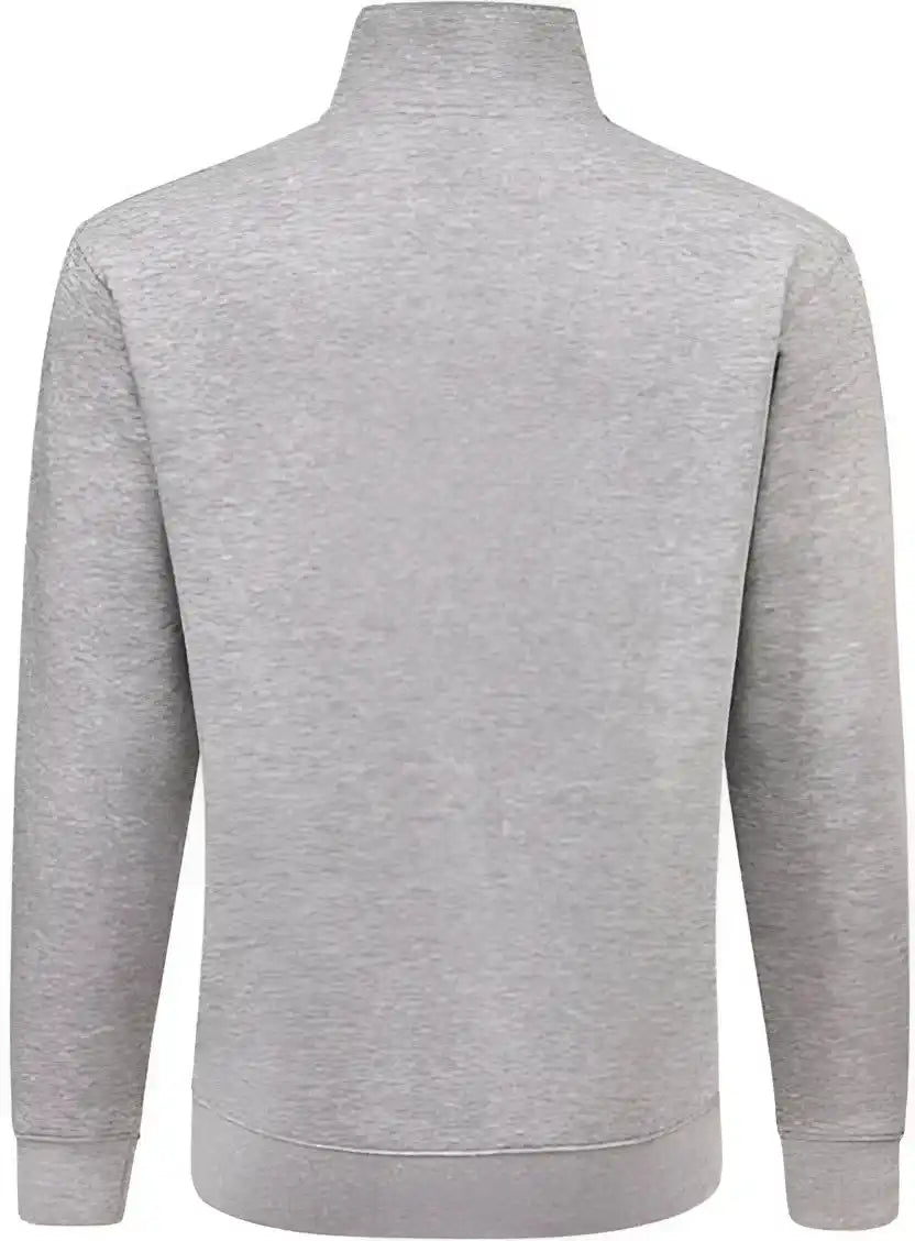 J. America 8722 Btb Fleece Quarter Zip Sweatshirt Oxford