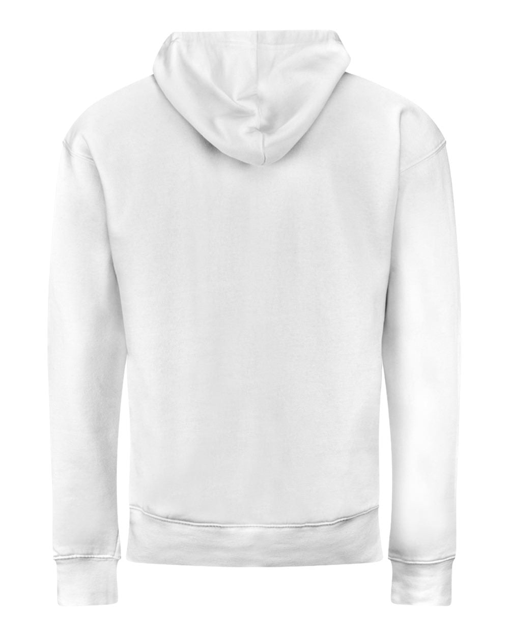 J. America 8723j Unisex Btb Fleece Hooded Full-zip Sweatshirt - 8723 - White