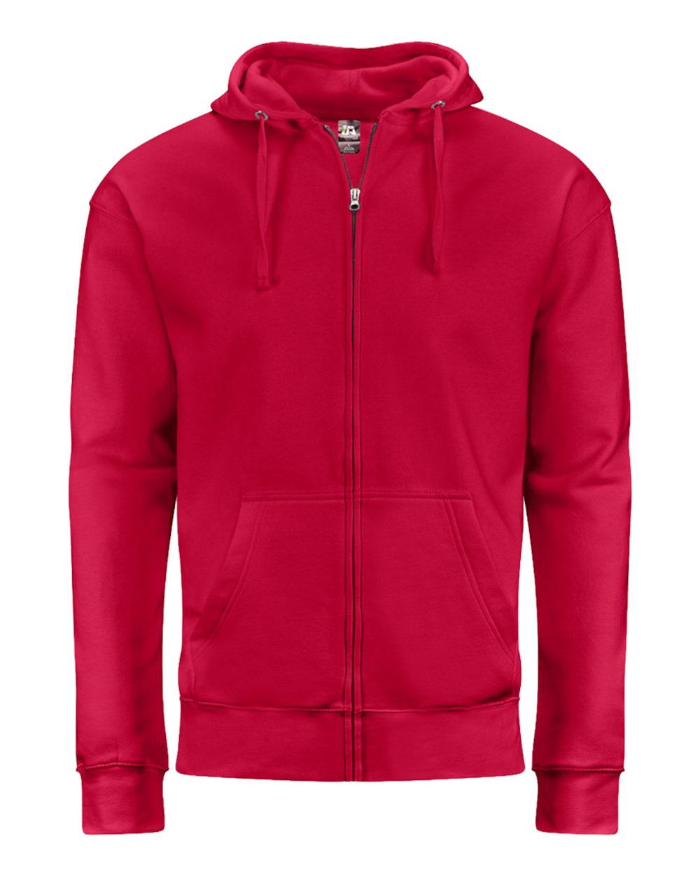 J. America 8723j Unisex Btb Fleece Hooded Full-zip Sweatshirt - 8723 - Cardinal