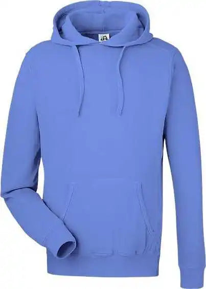 J. America 8730 Pigment Dyed Fleece Hooded Sweatshirt Regatta