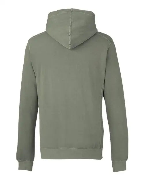 J. America 8730a Pigment-dyed Fleece Hooded Sweatshirt - 8730 - Spruce