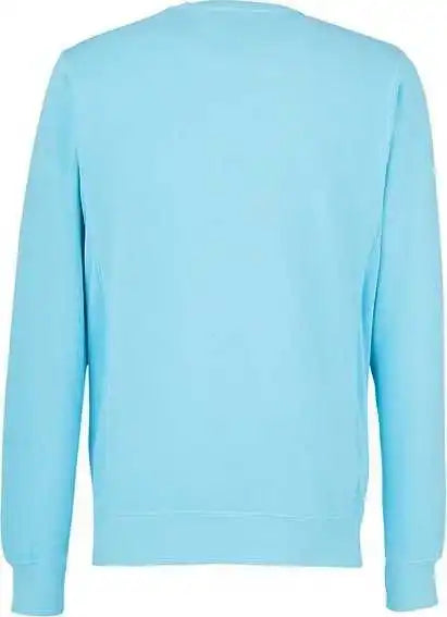 J. America 8731 Pigment Dyed Fleece Crewneck Sweatshirt Capri