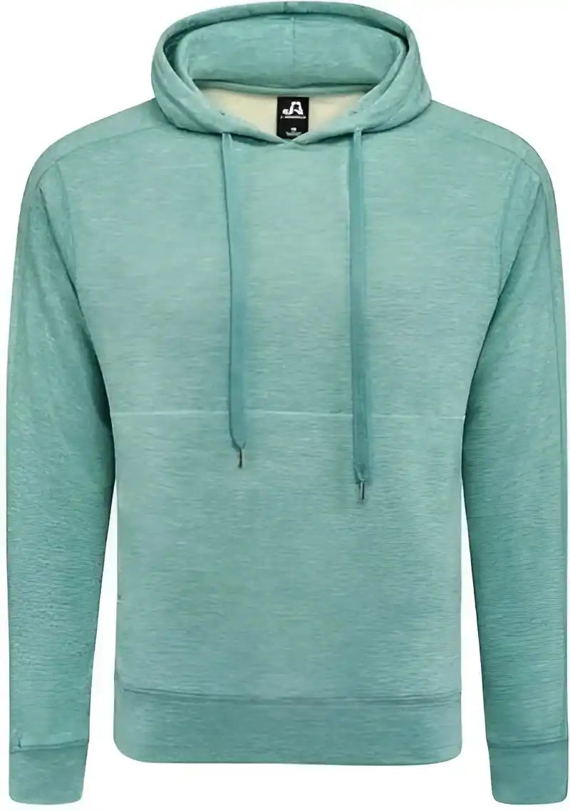 J. America 8740 Electric Fleece Hooded Sweatshirt Jade
