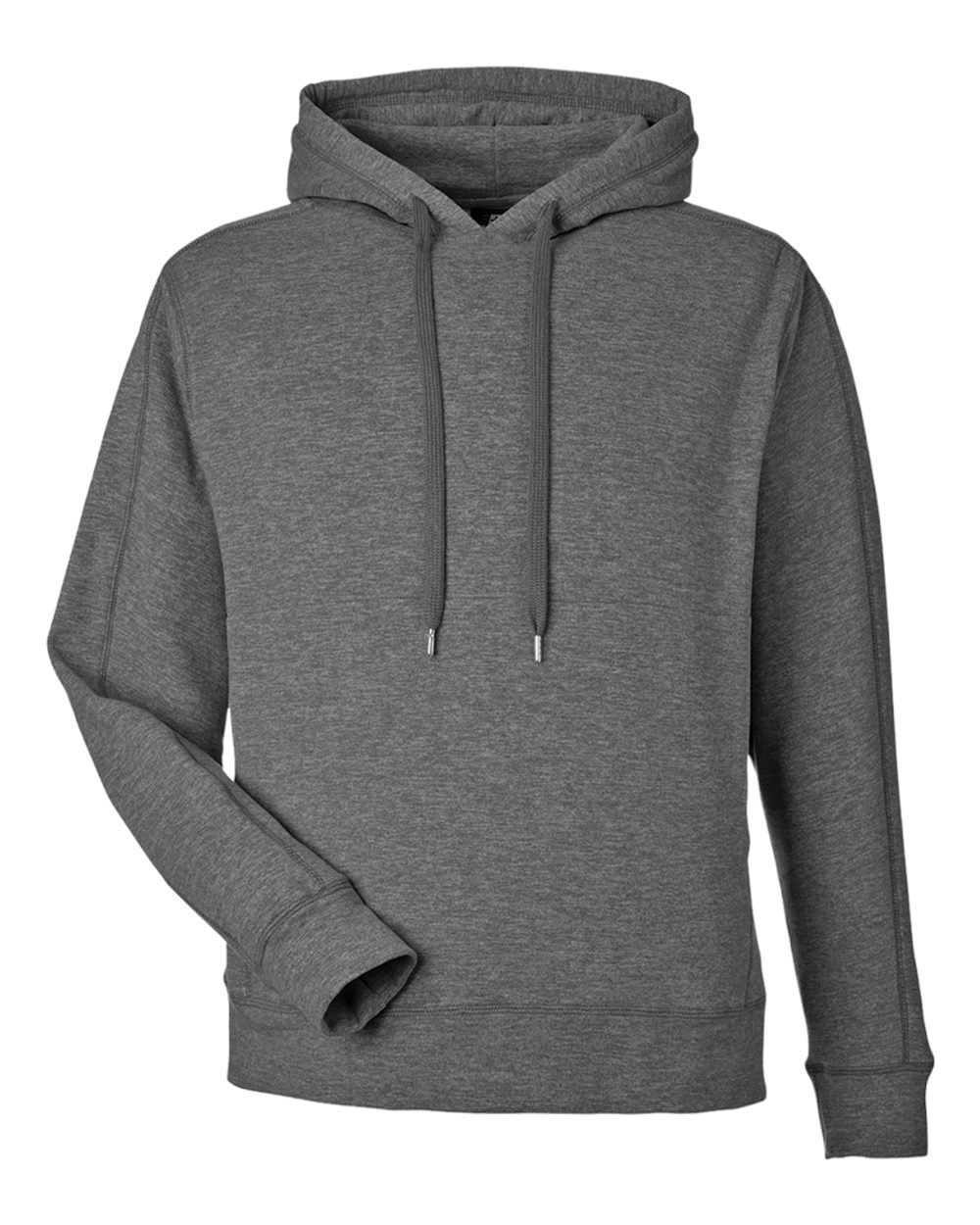 J. America 8740 Electric Fleece Hooded Sweatshirt - Onyx