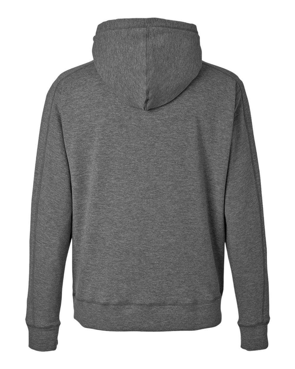 J. America 8740 Electric Fleece Hooded Sweatshirt - Onyx