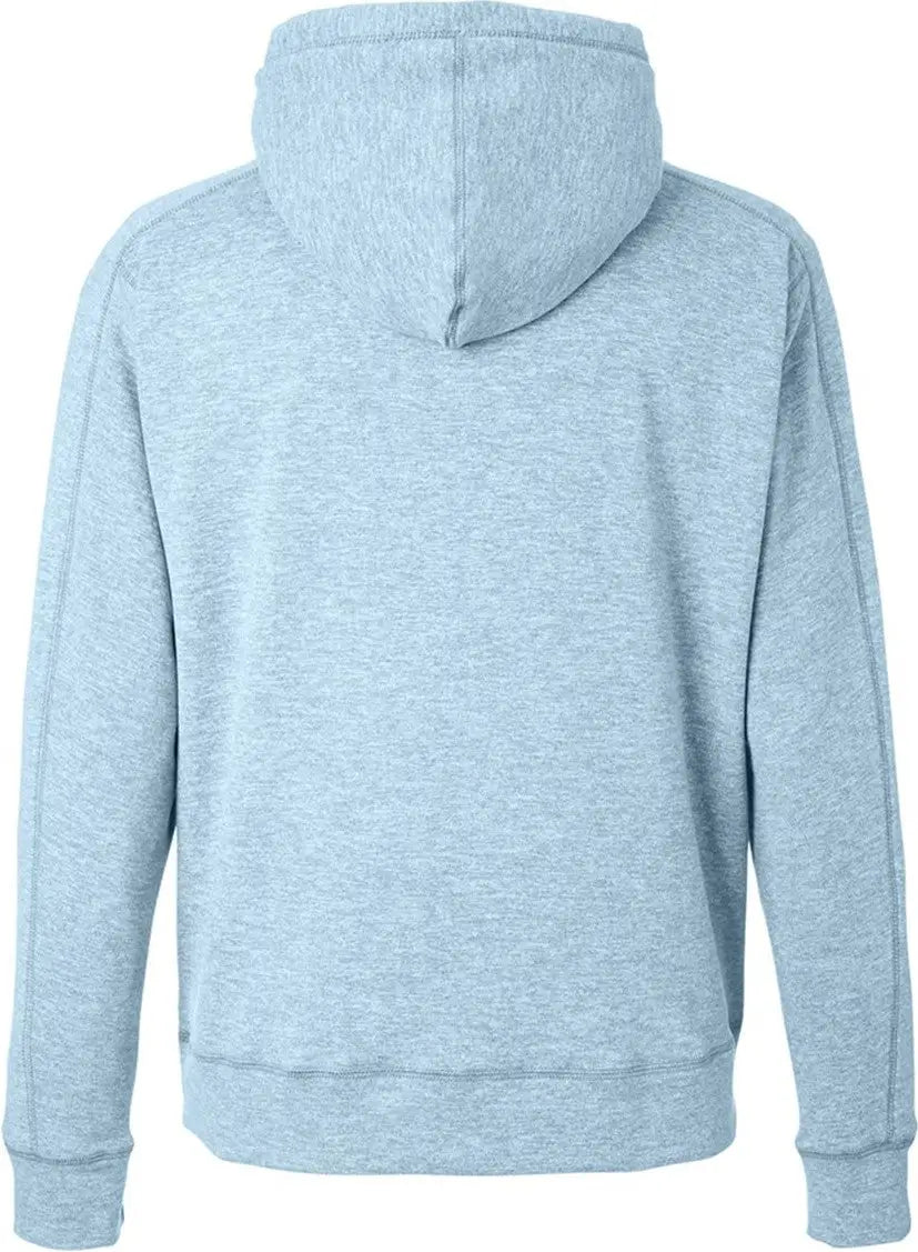 J. America 8740 Electric Fleece Hooded Sweatshirt - Sky