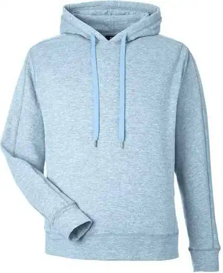 J. America 8740 Electric Fleece Hooded Sweatshirt Sky
