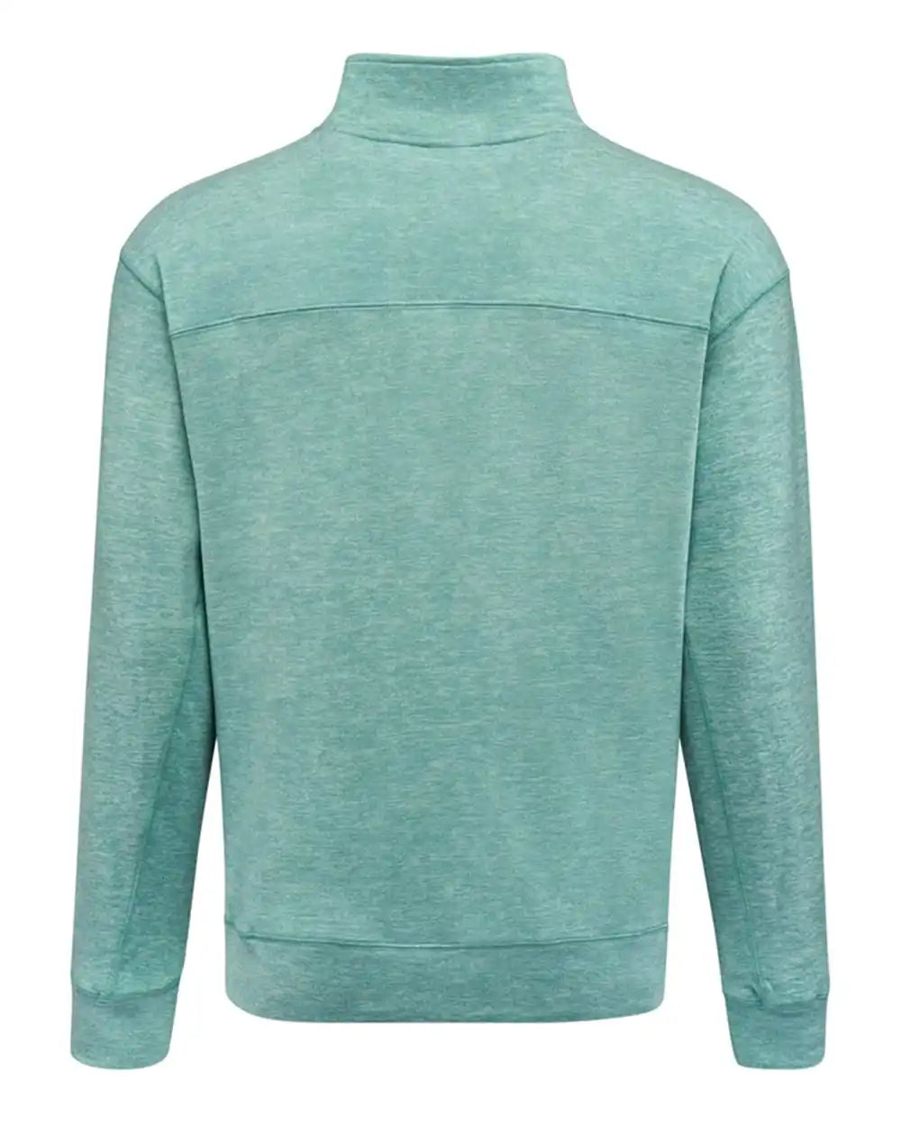 J. America 8741 Electric Fleece Quarter-zip Sweatshirt - Jade - s