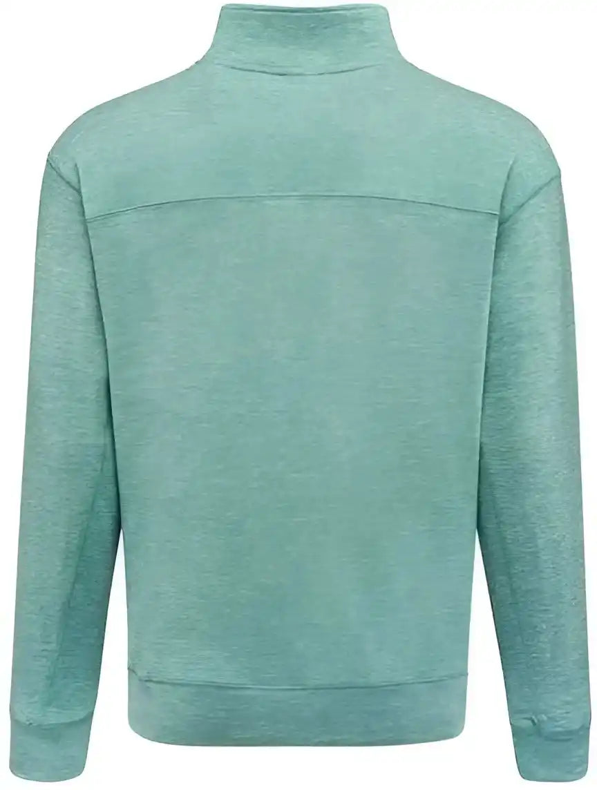 J. America 8741 Electric Fleece Quarter Zip Sweatshirt Jade