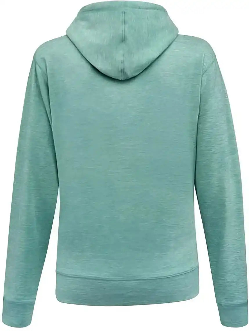 J. America 8742 Women’s Electric Fleece Hooded Sweatshirt Jade
