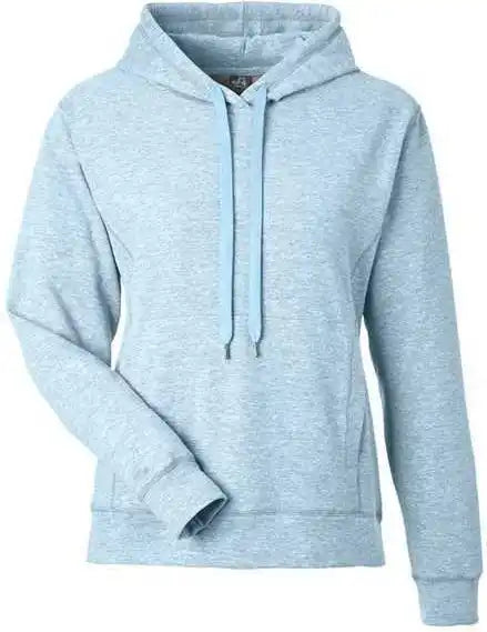 J. America 8742 Women’s Electric Fleece Hooded Sweatshirt Sky