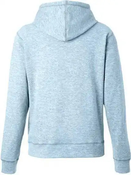J. America 8742 Women’s Electric Fleece Hooded Sweatshirt Sky