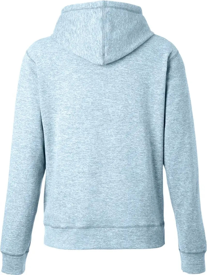 J. America 8742 Women’s Electric Fleece Hooded Sweatshirt - Sky